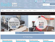 Tablet Screenshot of bedsrus.co.za